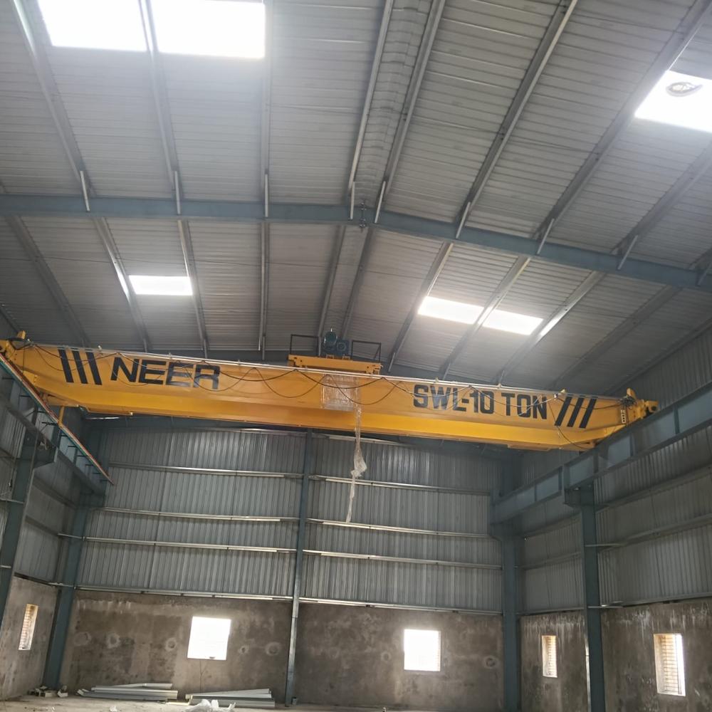 Single Girder Monorail Cranes - Color: Yellow