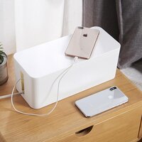 Surge Protector Hiding Cover Organizer, Hide Loose Wire For Home Office Floor & Keep Child And Pet Safe Cable Manager Box 31 X 13 X 12.5 - Feature: Eco-friendly