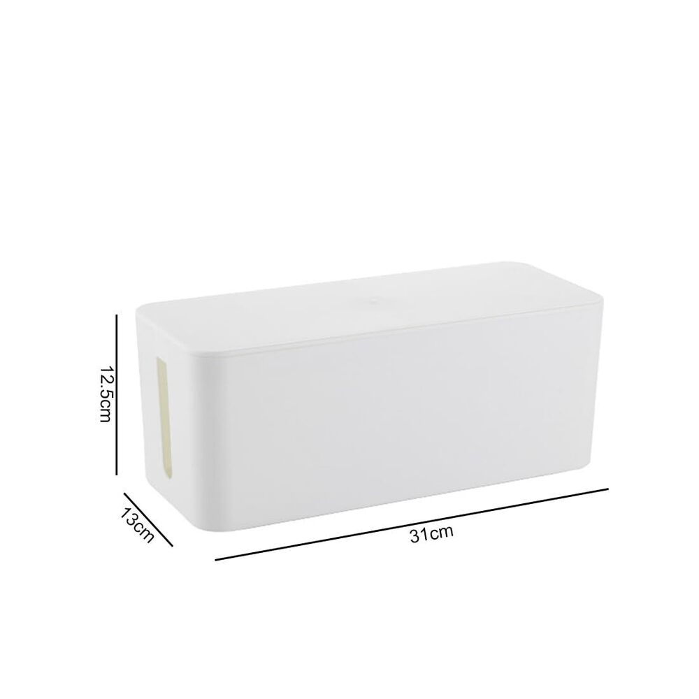 Surge Protector Hiding Cover Organizer, Hide Loose Wire For Home Office Floor & Keep Child And Pet Safe Cable Manager Box 31 X 13 X 12.5 - Feature: Eco-friendly