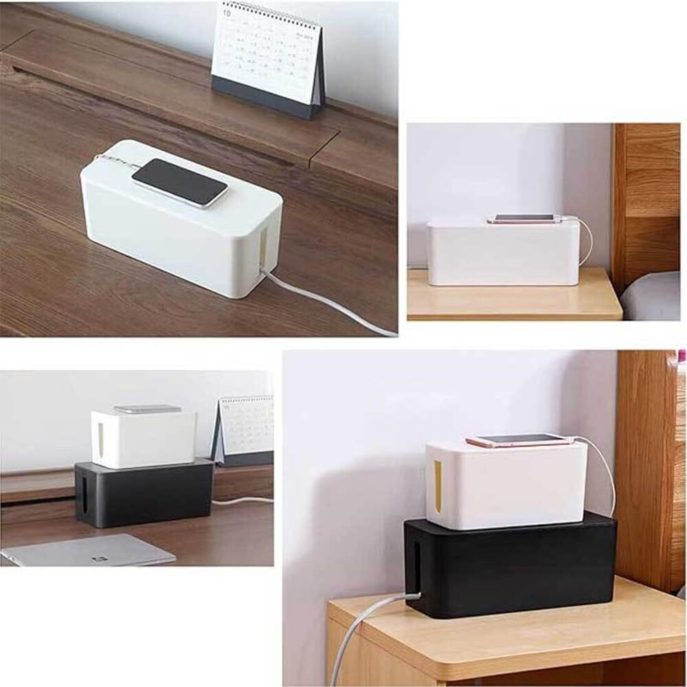 Surge Protector Hiding Cover Organizer, Hide Loose Wire For Home Office Floor & Keep Child And Pet Safe Cable Manager Box 31 X 13 X 12.5 - Feature: Eco-friendly