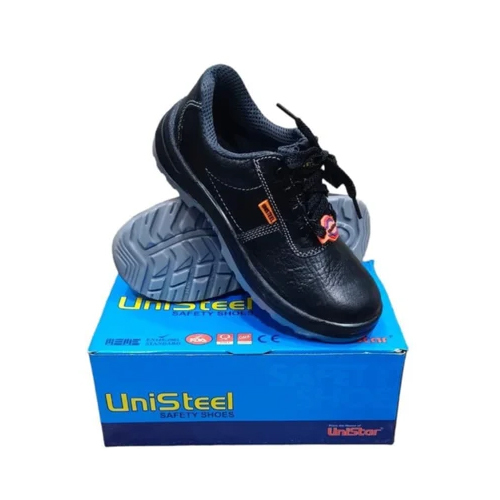 Unisteel Anta Dd Double Density Safety Shoes - Color: Black