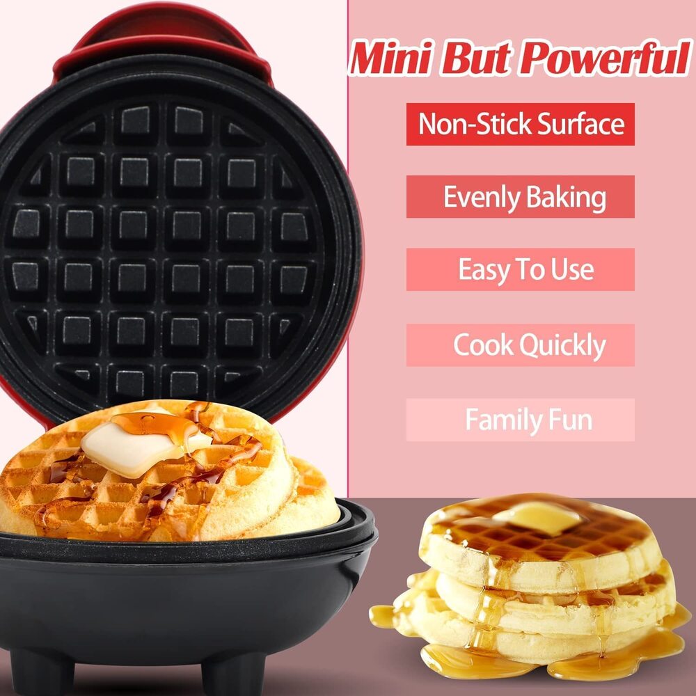 Maker Machine, Waffles Maker, Mini Waffle Maker