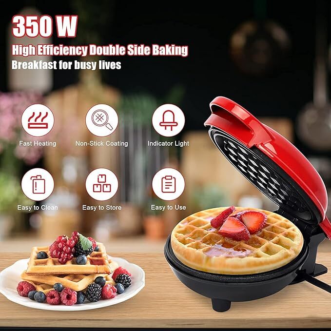 Maker Machine, Waffles Maker, Mini Waffle Maker