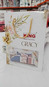 Gracy - 100% Pure Cotton Bedsheet | Dust-mite Resistant, Skin-friendly Comfort, Ideal Softness For Peaceful Sleep