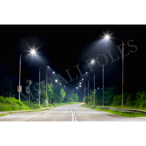 Highway Street Light Pole