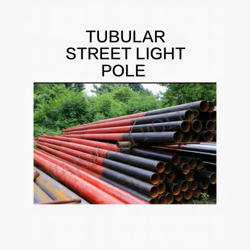 12m Swaged Tubular Poles