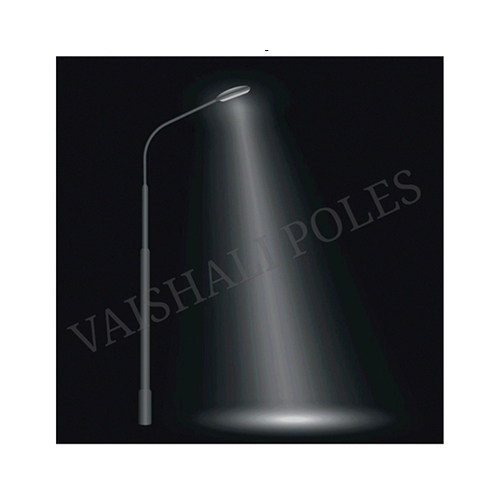 Single Arm Steel Tubular Pole