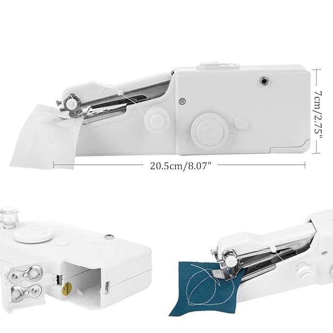 Electric Handheld Sewing Machine Mini Handy Stitch Portable