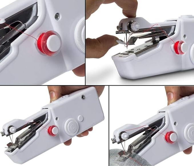 Electric Handheld Sewing Machine Mini Handy Stitch Portable