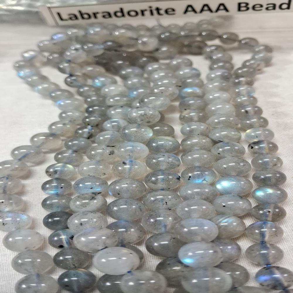 Lebradorite Aaa Crystal Beads - Color: Transparent