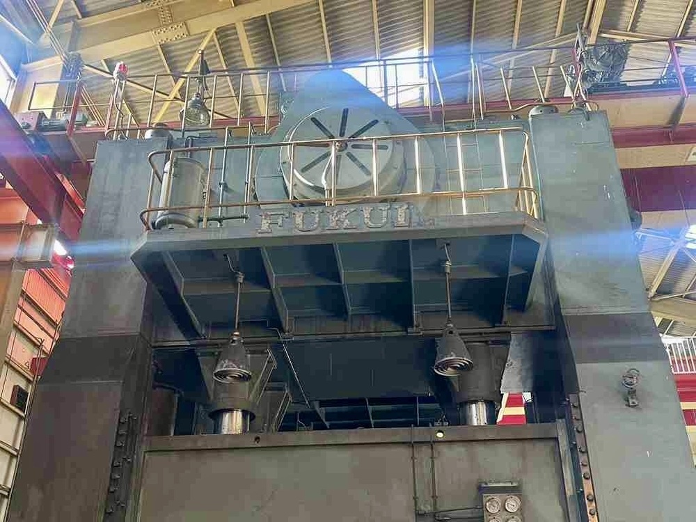 1567 Fukui H-frame Double Crank Press - Material: Ms