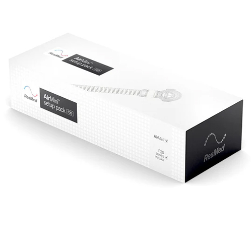 Air Mini F20 Mask Setup Pack - Color: White