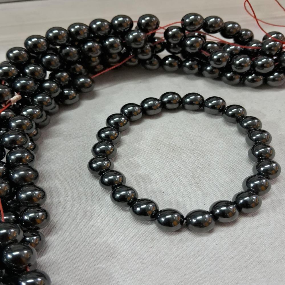 Magnatite Lodestone Crystal Beads