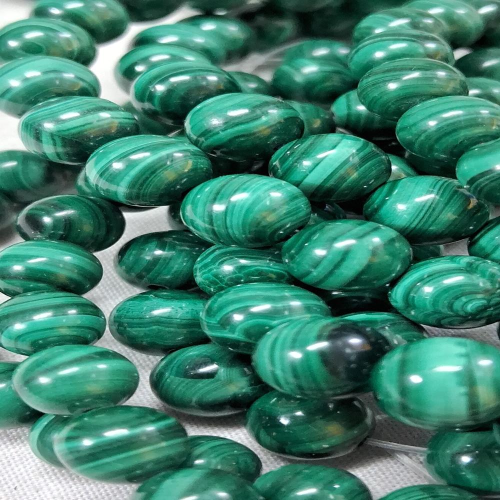 Malachaite natural Crystal Beads