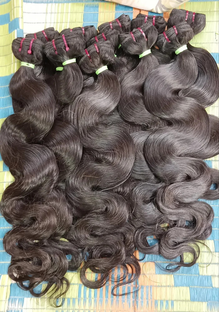 100% Cuticle Aligned Temple Remy Raw Bulk Hair Human Hair Extension