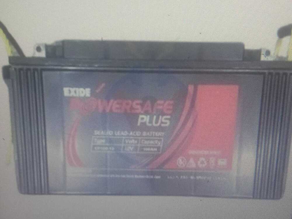 Exide 12V/100AH SMF बैटरी