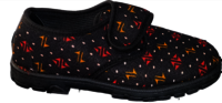 School Shoes Fabric - Color: Black