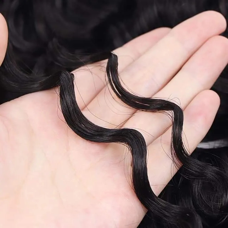 South Indian Temple Remy Natural Deep Wave Weft Hair Bundle