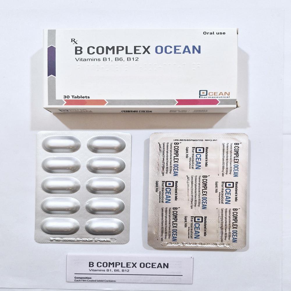 Vitamins B1, B6, B12 Tablets