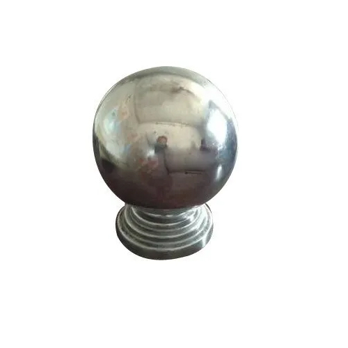 Rust Proof Ss Railing Ball - Color: Silver