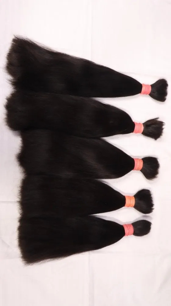 Indian Human Hair Non Remy Double Drawn Human Hair