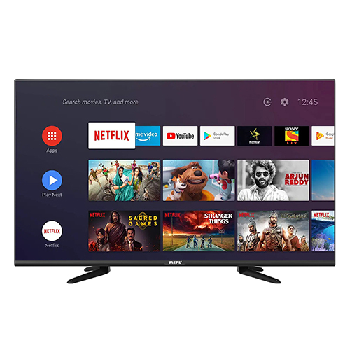 MEPL 40 HD LED TV - 40 Inch, 4K HDR Resolution, 50 Hz Frequency | Black Color, 220 Volt, 1 Year Warranty