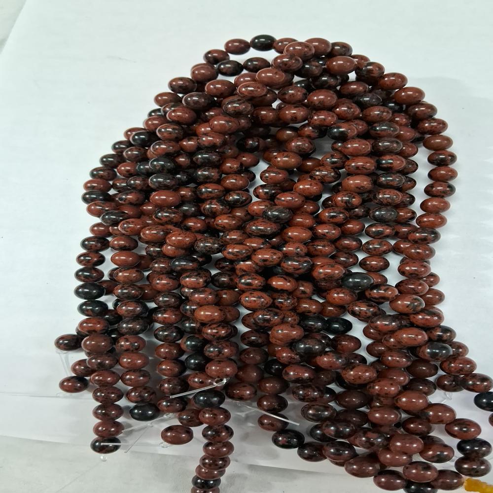 Mahagony Jasper natural Crystal Beads
