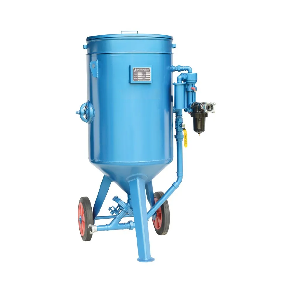 Automatic Sand Blasting Machine 200l - Color: Blue