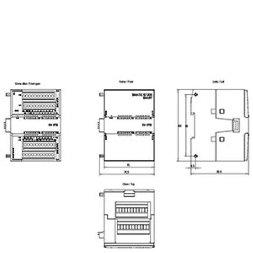 SIEMENS S7-200 SMART DIGITAL MODULES-6ES7288-2DT32-0AA0