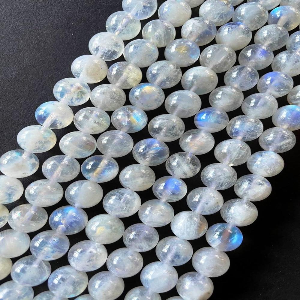 Rainbow Moonstone Crystal Beads