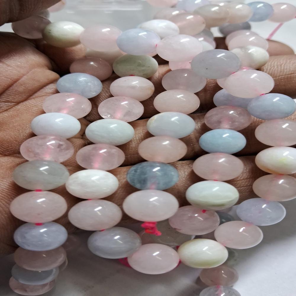 Morganite AAA Natural Crystal Beads