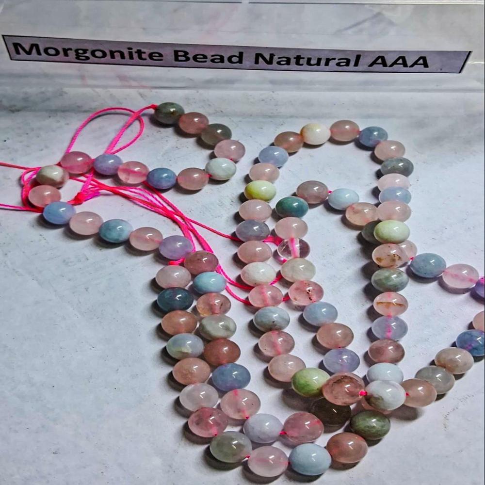 Morganite AAA Natural Crystal Beads
