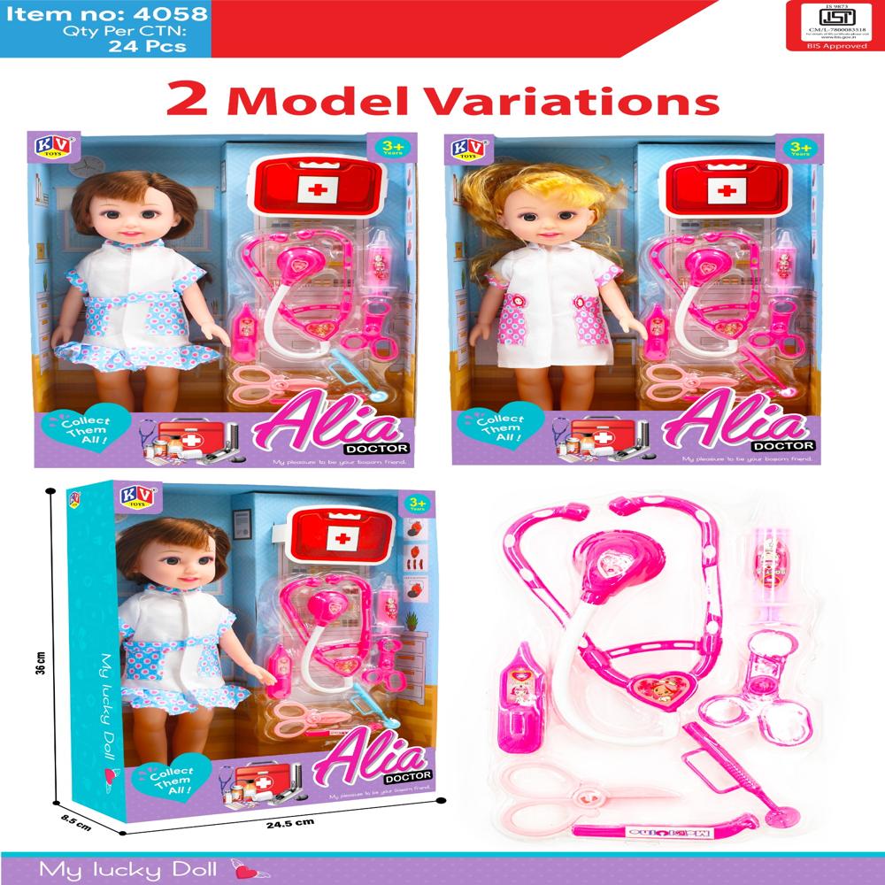 Alia Doctor Doll - Available in 2 Models