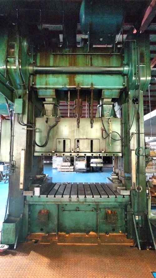 1578 Aida H-frame Double Crank Press - Material: Ms