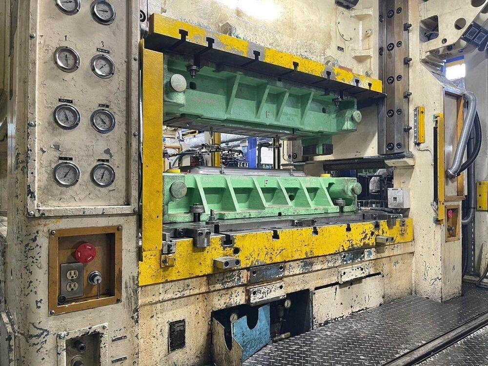 1563 Amada H-frame Double Crank Press - Material: Ms