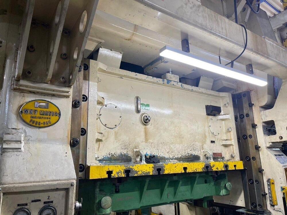 1563 Amada H-frame Double Crank Press - Material: Ms