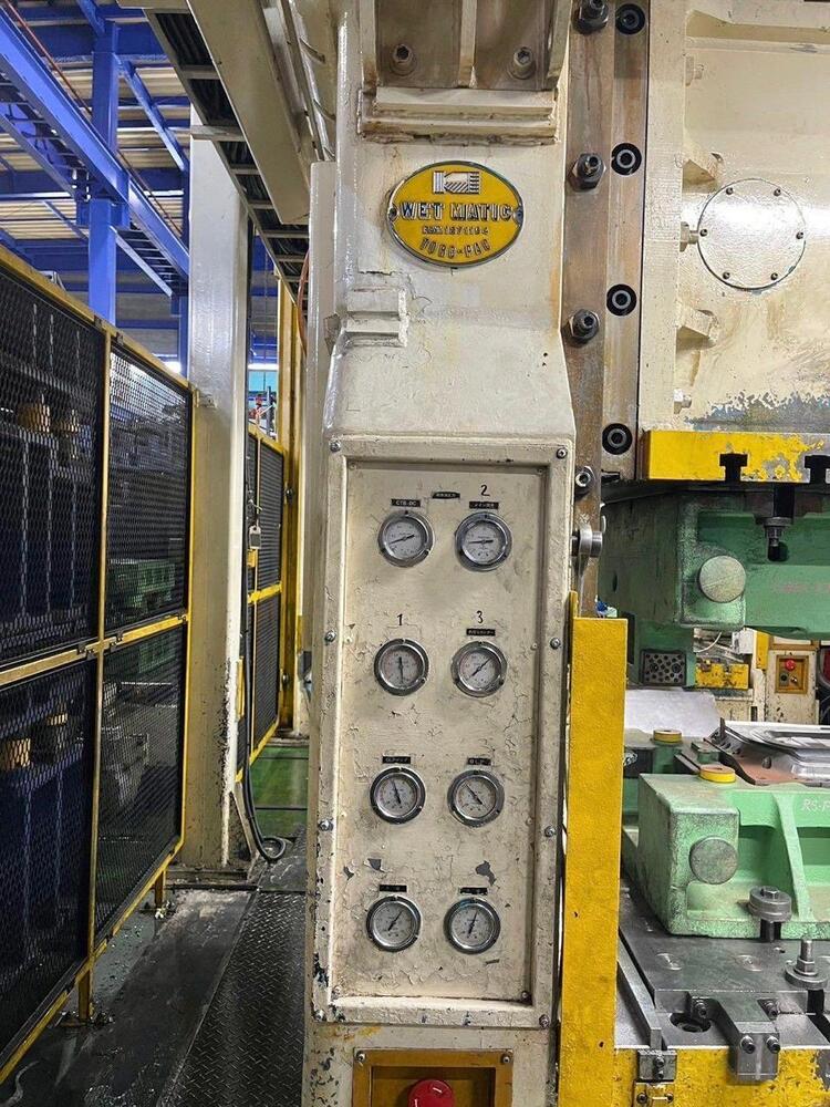 1563 Amada H-frame Double Crank Press - Material: Ms