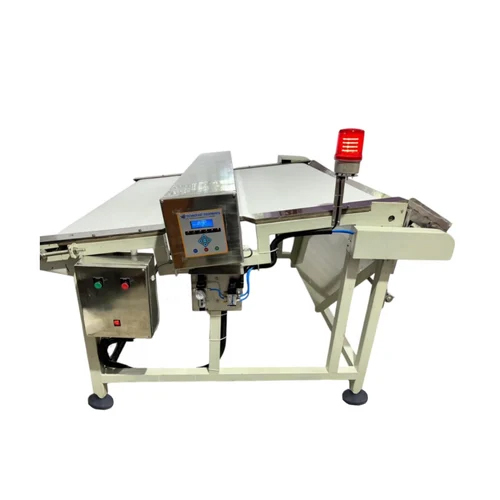 Cooling Conveyor Metal Detector - Color: Silver