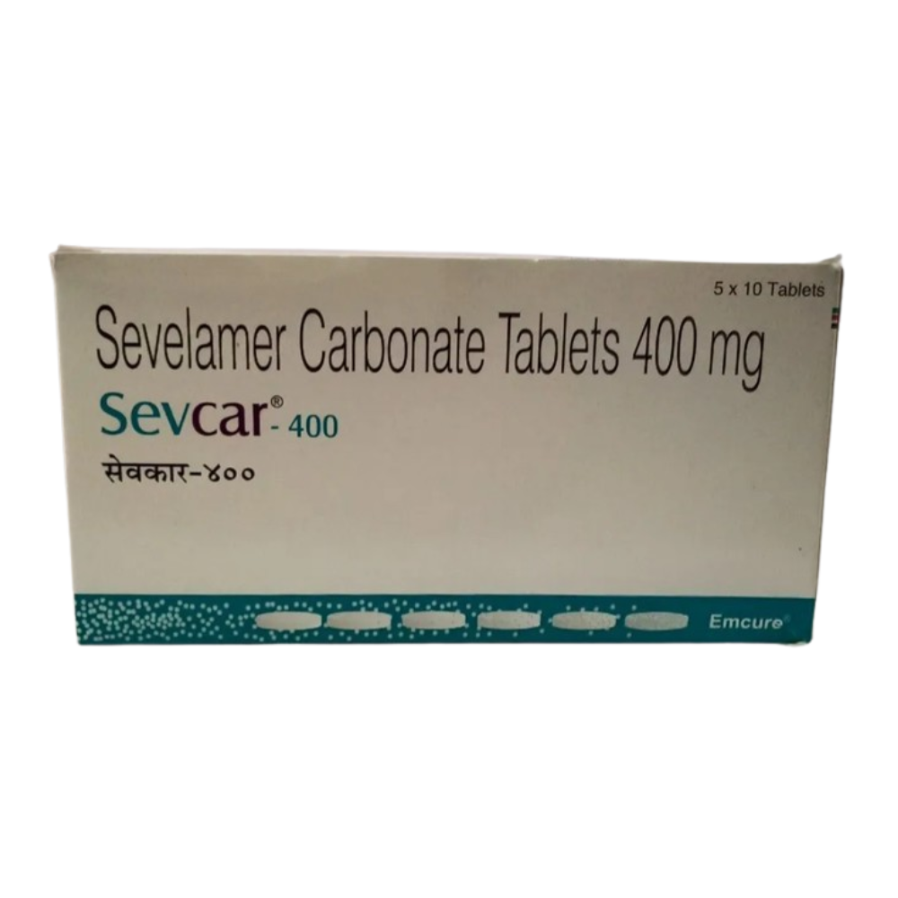 Sevelamer Carbonate Tablets 400mg - Drug Type: General Medicines