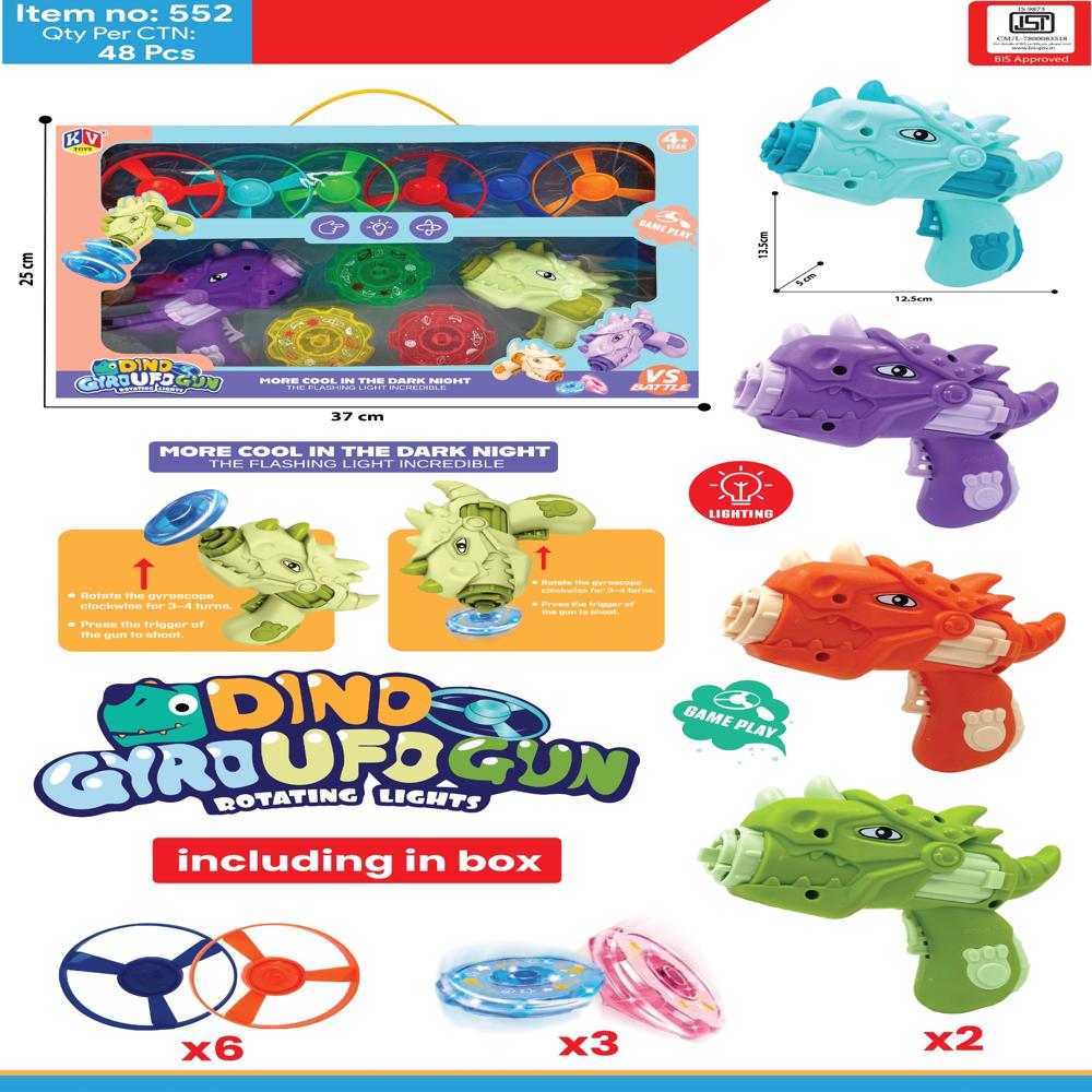 Dino Gyro UFO Gun Bif