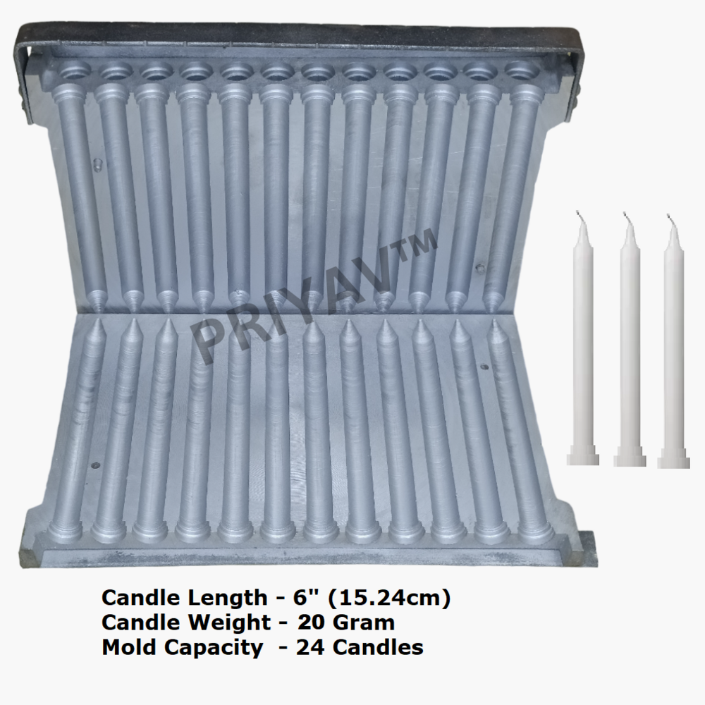 aluminium candle MOULD
