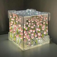 Lamp Handmade Flower Light Tulip Night