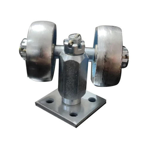 Twin Caster Wheel - Finish: Powder Coated