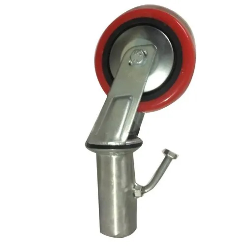 Pu Scaffolding Caster Wheel - Finish: Powder Coated