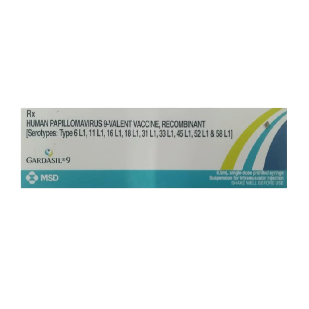 Human Papillomavirus 9 Valent Vaccine - Drug Type: General Medicines