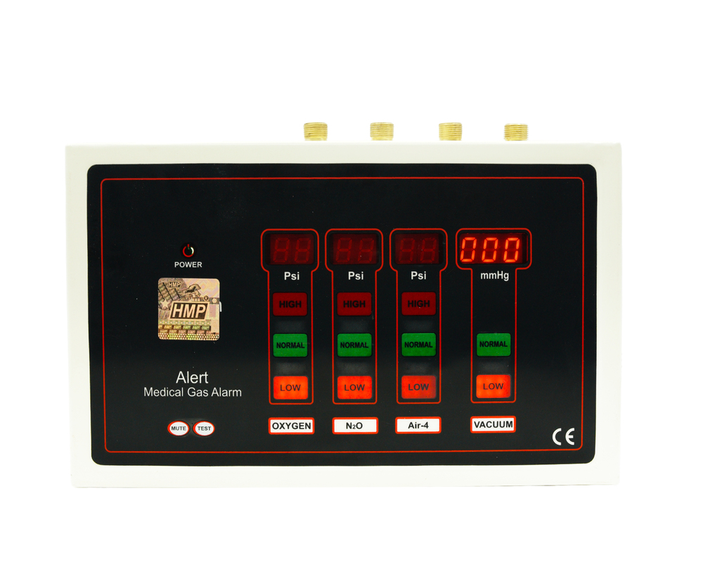 Gas Line Pressure Alarm Uses Digital Alarm - Color: White