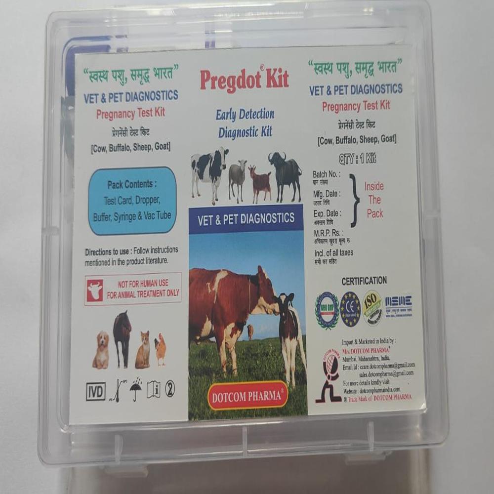 Bovine Pregnancy Diagnosis Kit - Cow - Operating Type: Manual