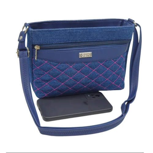 Classic Carry Sling Bag - Color: Blue