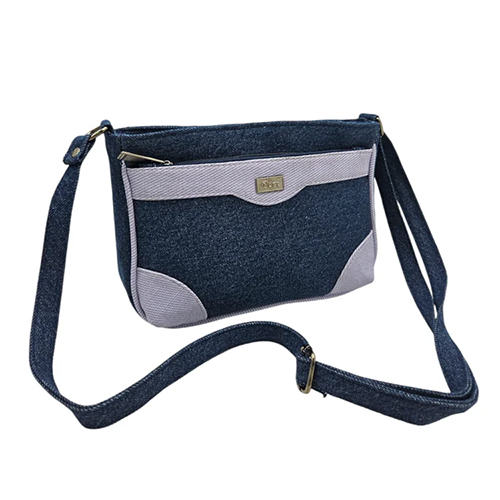 9x6 Inch Jeans Sling Bag
