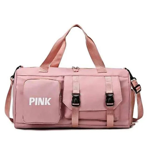 Pink Duffle Bag
